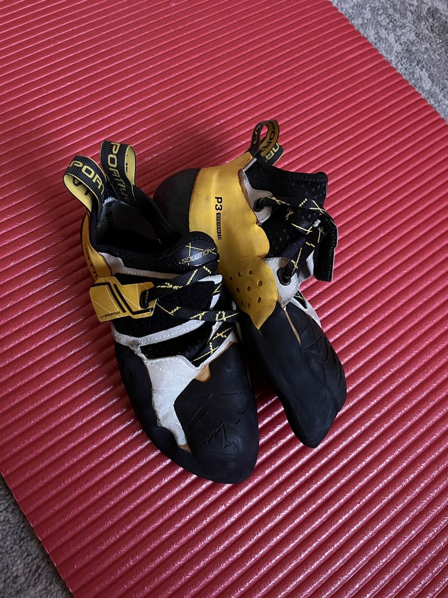 La Sportiva Scarpe da uomo: La Sportiva Solution Kletterschuhe M 42.5 – Usato da Zürich venduto da joe_57rt