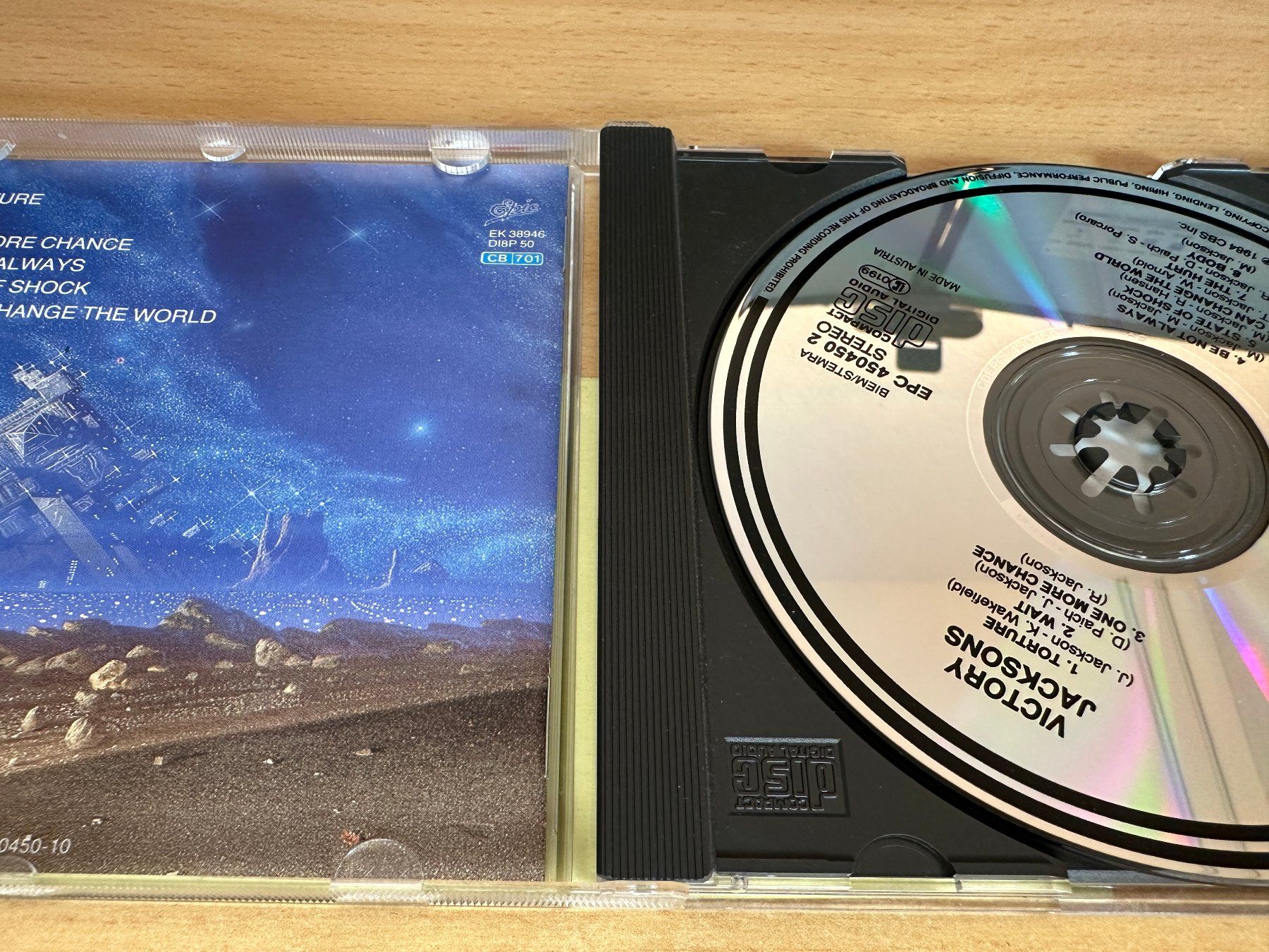 CD: Jacksons – Victory – Usato da Rikon im Tösstal venduto da Alpenmutz 2