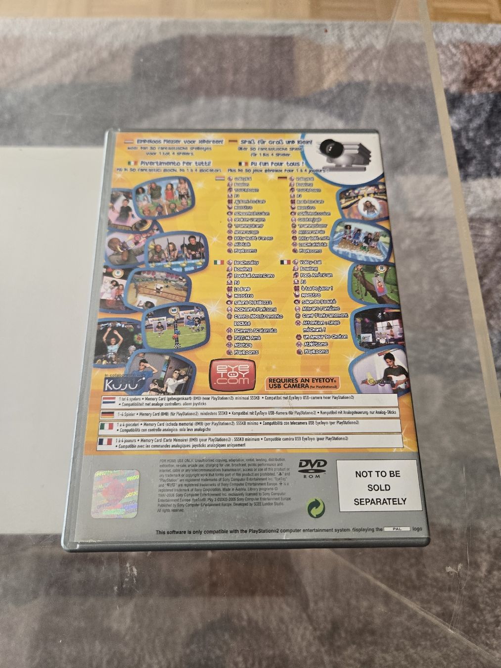 Giochi: Eye Toy Play 3 PS2 – Usato da Bussigny venduto da Kfdlt 1