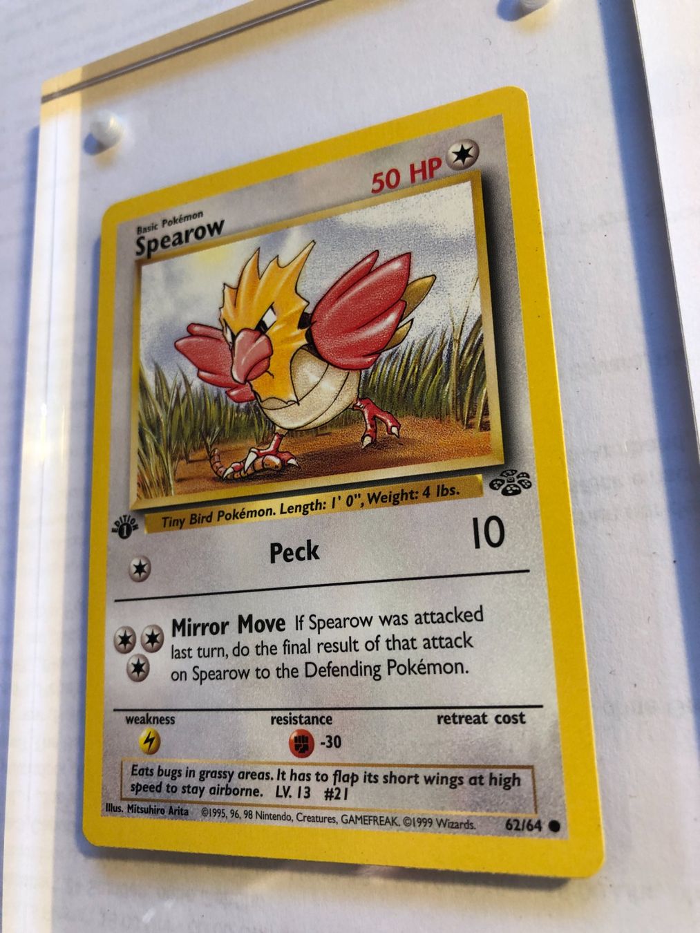 Sammelbilder & Trading cards: Spearow 1st Jungle - NM - ab 1.- – Gebraucht aus Giubiasco von dan_pr8b 2