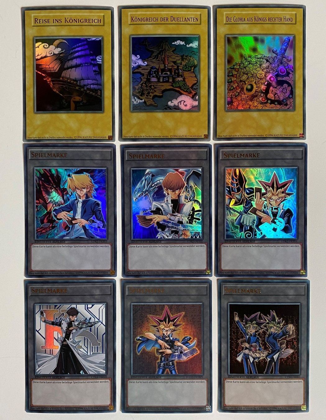 Yugioh Carte collezionabili: Yu-gi-oh! Token / Spielmarke 9er Set – Nuovo (secondo la descrizione) da Uitikon Waldegg venduto da Lachi22