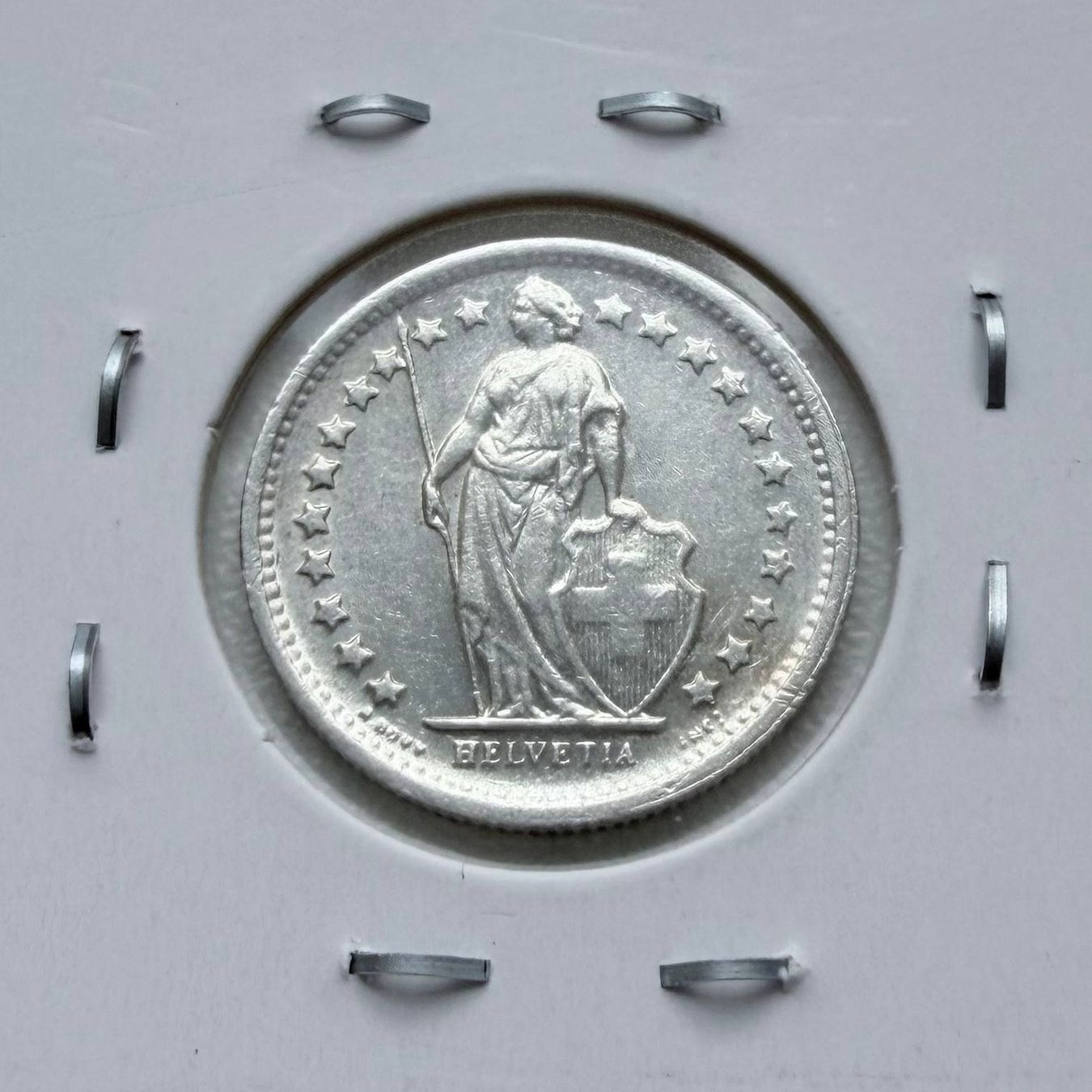 Alle Münzen: 1/2 Franken 1965 B Schweiz Silber – Gebraucht aus Sissach von Valeriika