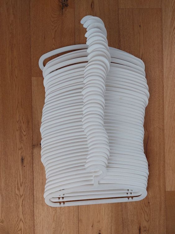 Ikea Kleiderbugel Weiss Plastik