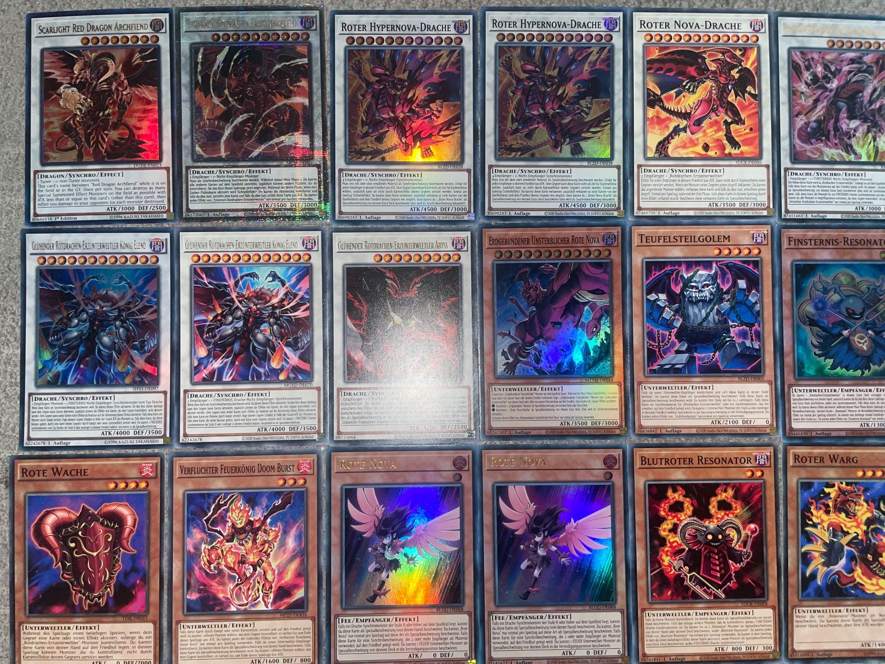 Yugioh Sammelbilder & Trading cards: YuGiOh Rotdrachen Deck – Neu (gemäss Beschreibung) aus Altstätten SG von ChangeMaker 1