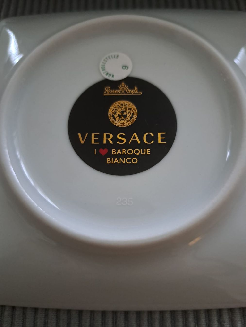 Piatti: schönes Schälchen von VERSACE Baroque Bianco – Nuovo e nell'imballaggio originale da Neuhausen am Rheinfall venduto da mariess 2