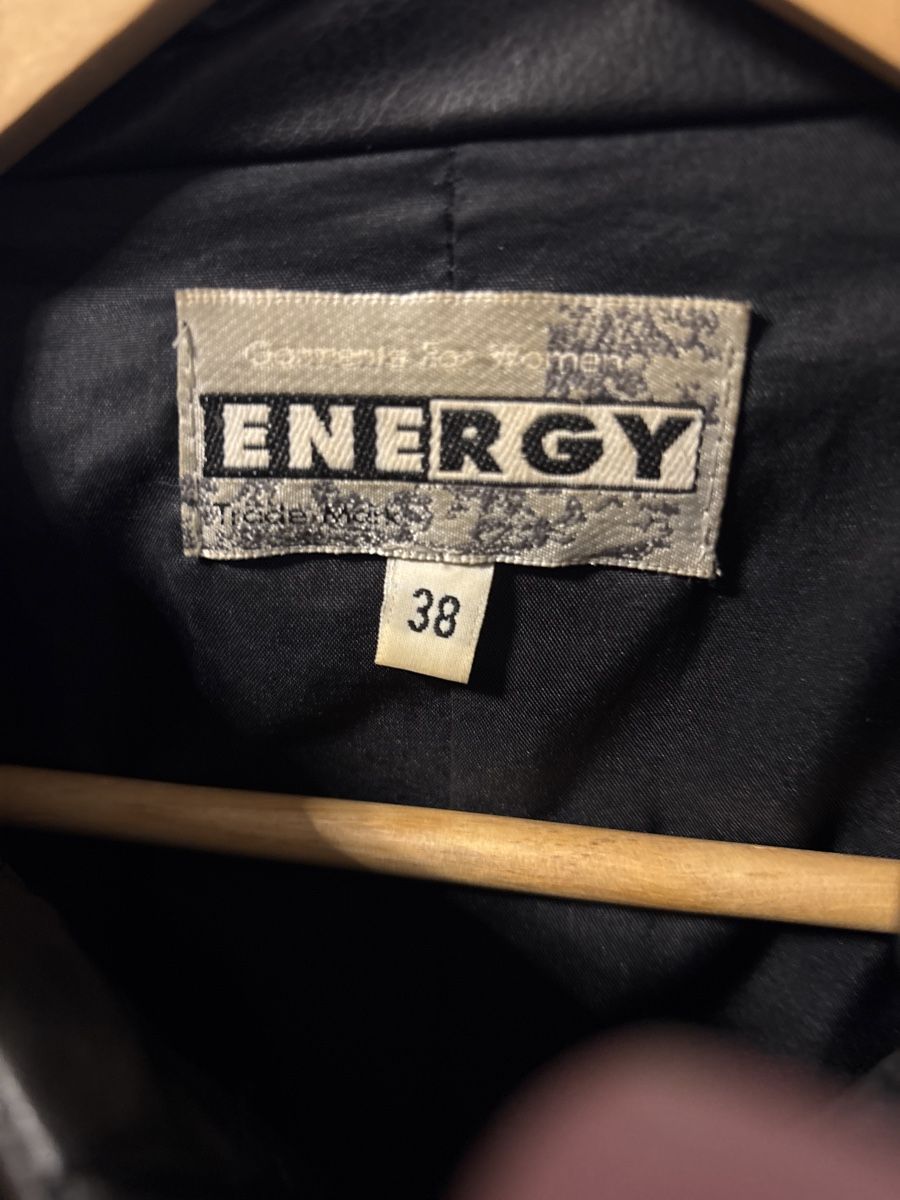 Giacche: Coole Lederjacke Gr. 38 Schwarz ENERGY – Usato da Oberwil BL venduto da Big-al 1