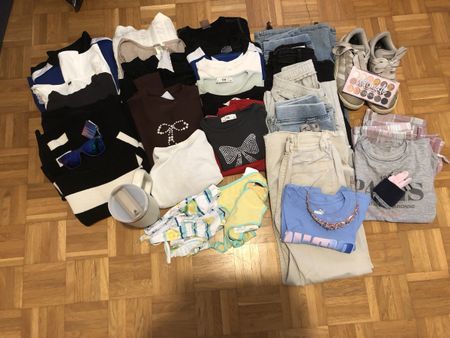 Mädchen Kleiderpaket Größe 134/140