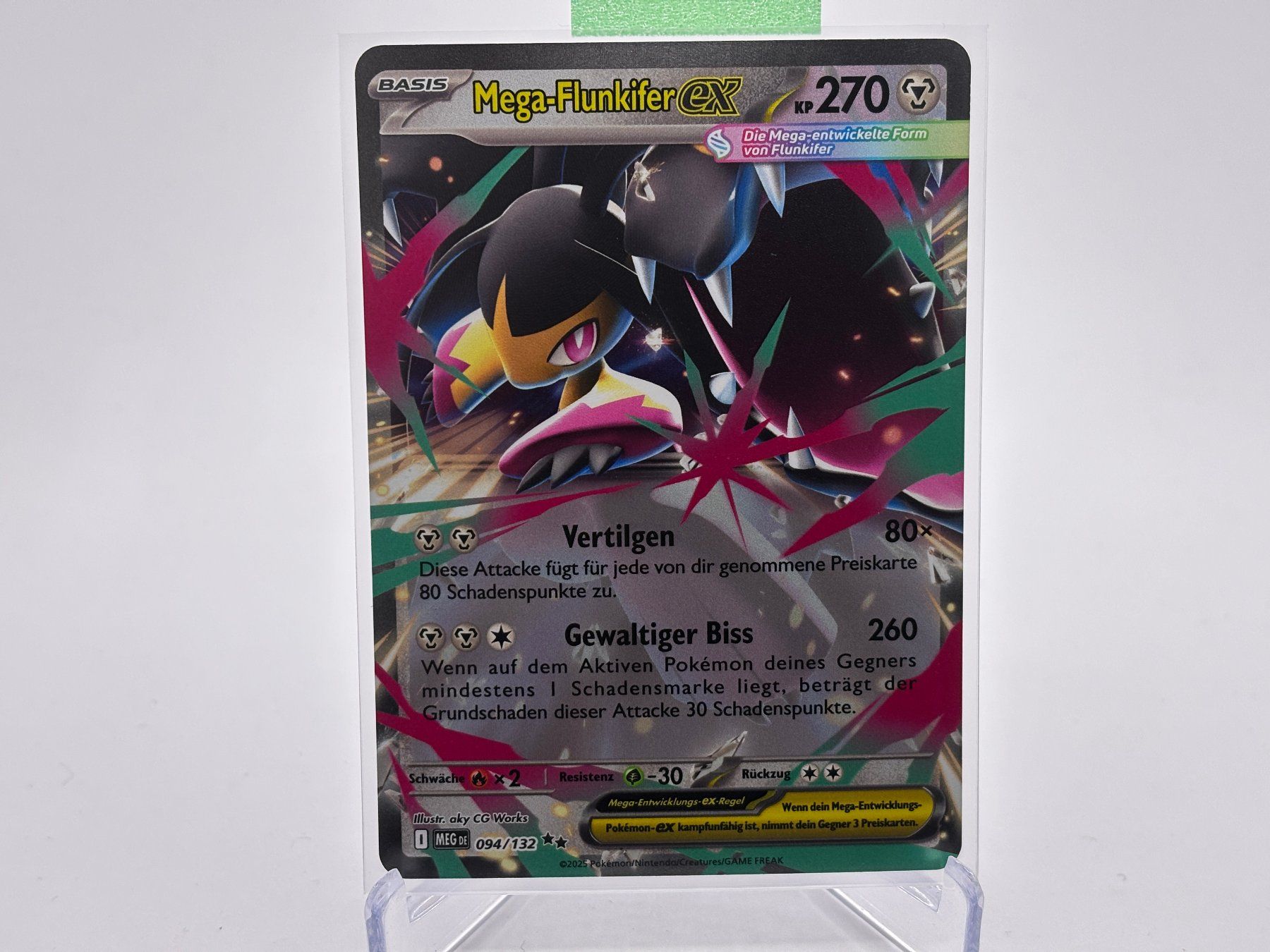 Pokémon Carte collezionabili: Mega-Entwicklung - Mega Flunkifer ex  (MEG 94) - DE – Nuovo (secondo la descrizione) da Allschwil venduto da Bullach