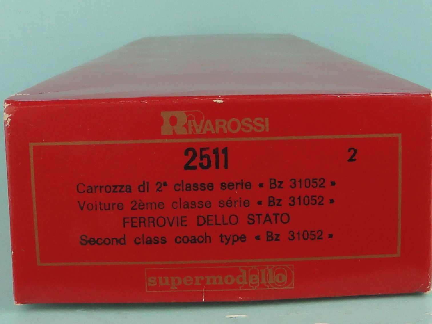 Rivarossi Modellini di ferrovie: Rivarossi H0 2511 FS Carrozza 2 Kl. – Usato da Bülach venduto da cann11 6