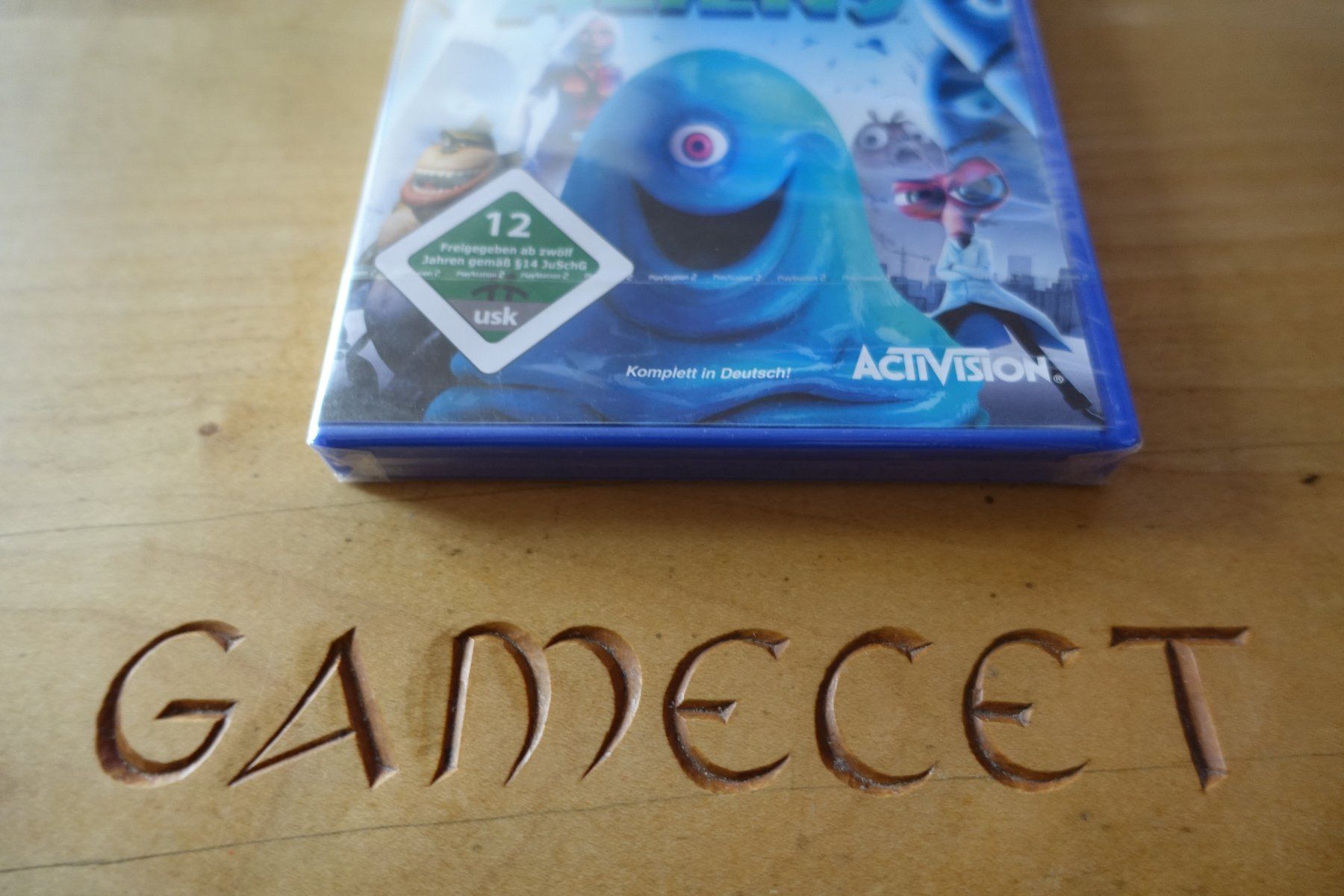Sony Spiele: Monsters vs Aliens – Neu und originalverpackt aus Steinach von Gamecet 2
