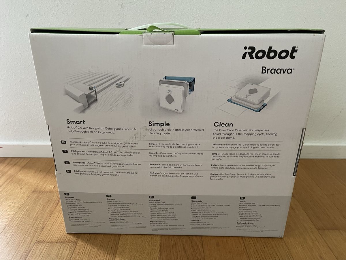 Irobot Aspirapolveri & Accessori: iRobot Braava 390t Wischroboter – Usato da Kaiseraugst venduto da Jacques27 1