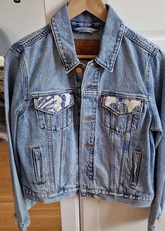 Levi's Jeansjacke Trucker Blumenmuster limited Edition M