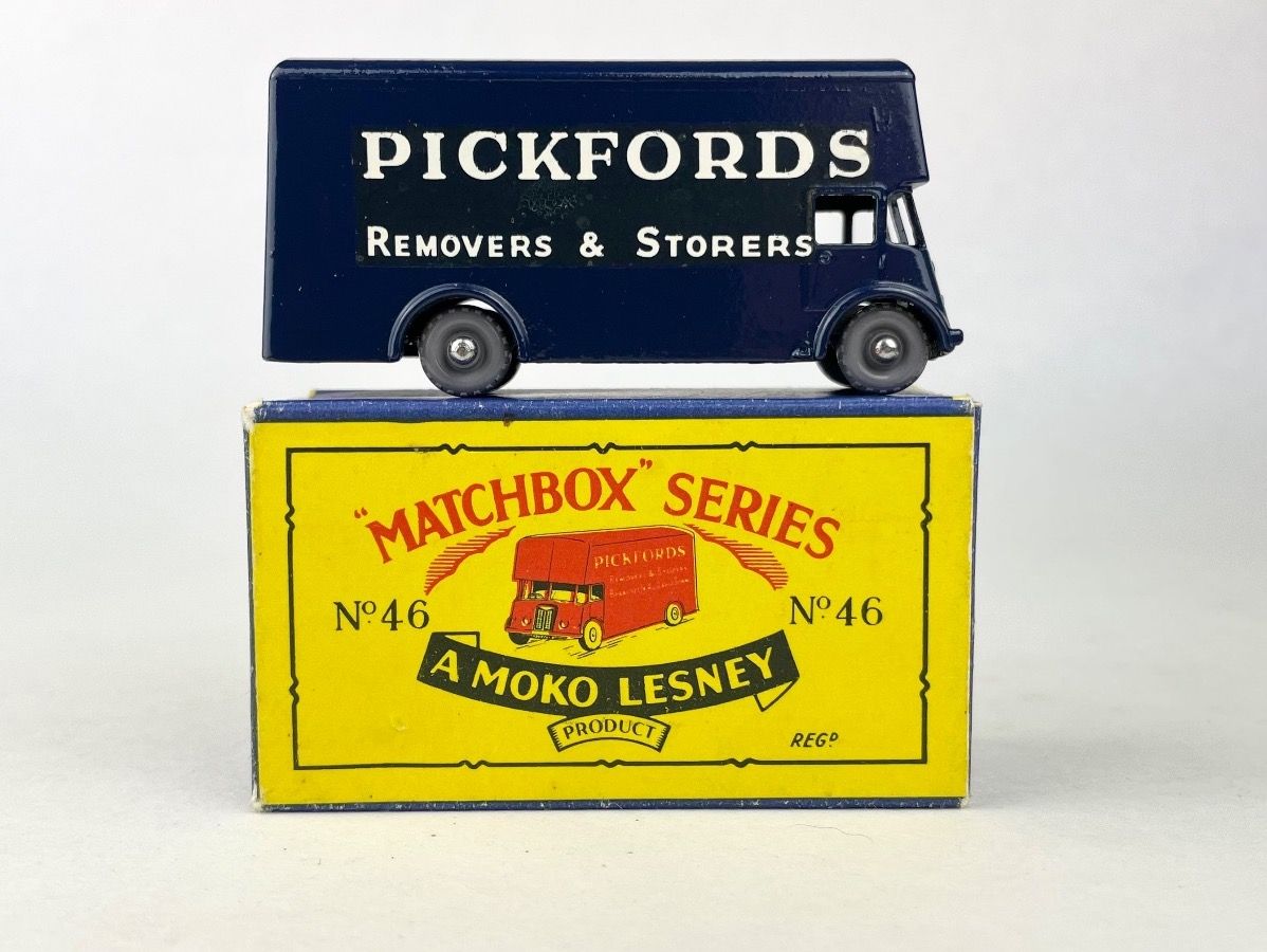 Matchbox Modellautos: Matchbox Moko Lesney 46B Pickfords Removals - MINT! – Neu (gemäss Beschreibung) aus Genthod von lightyear63