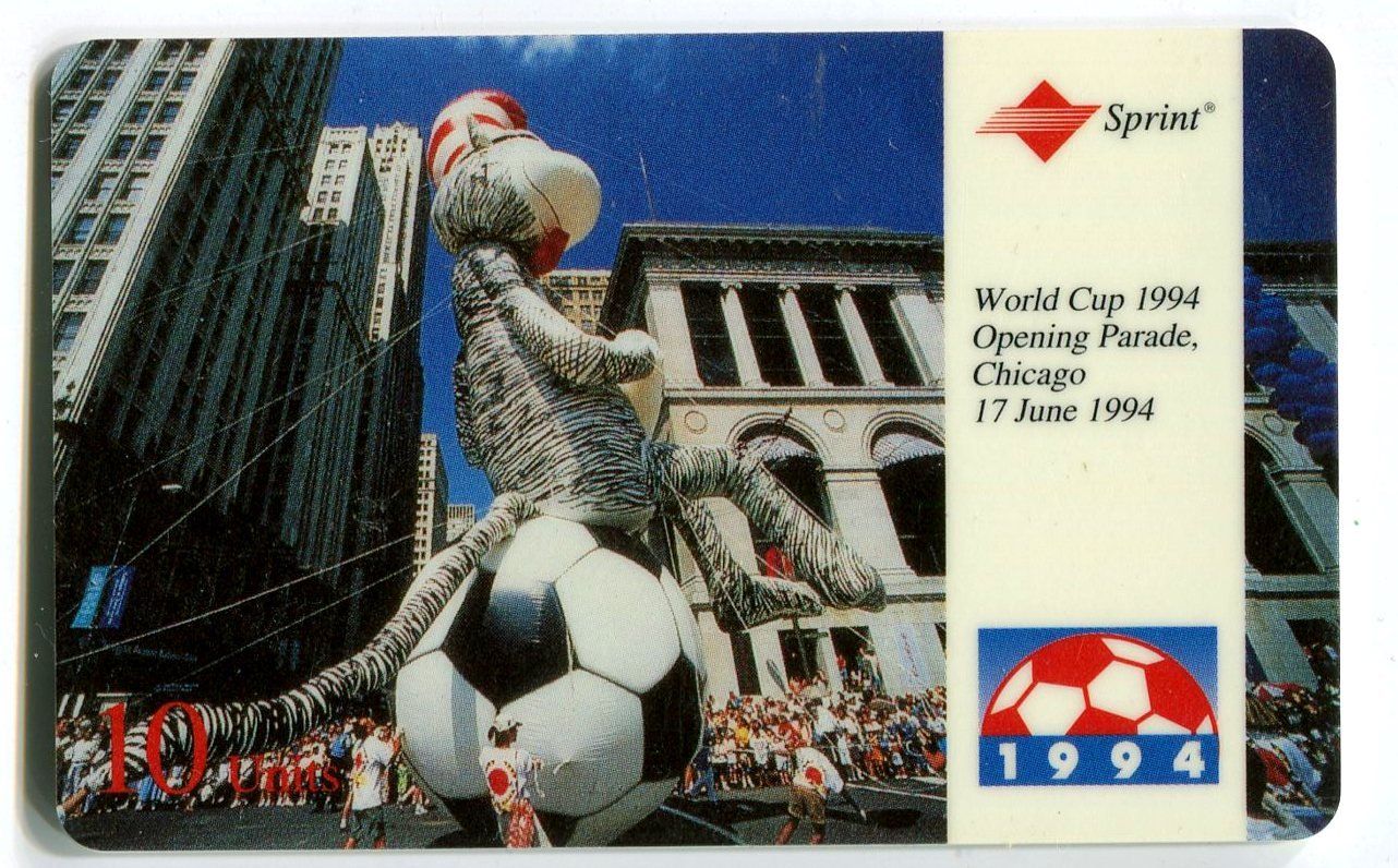 Telefon- & Taxkarten: Telefonkarte "Fussball". USA – Gebraucht aus Basel von Butsch5