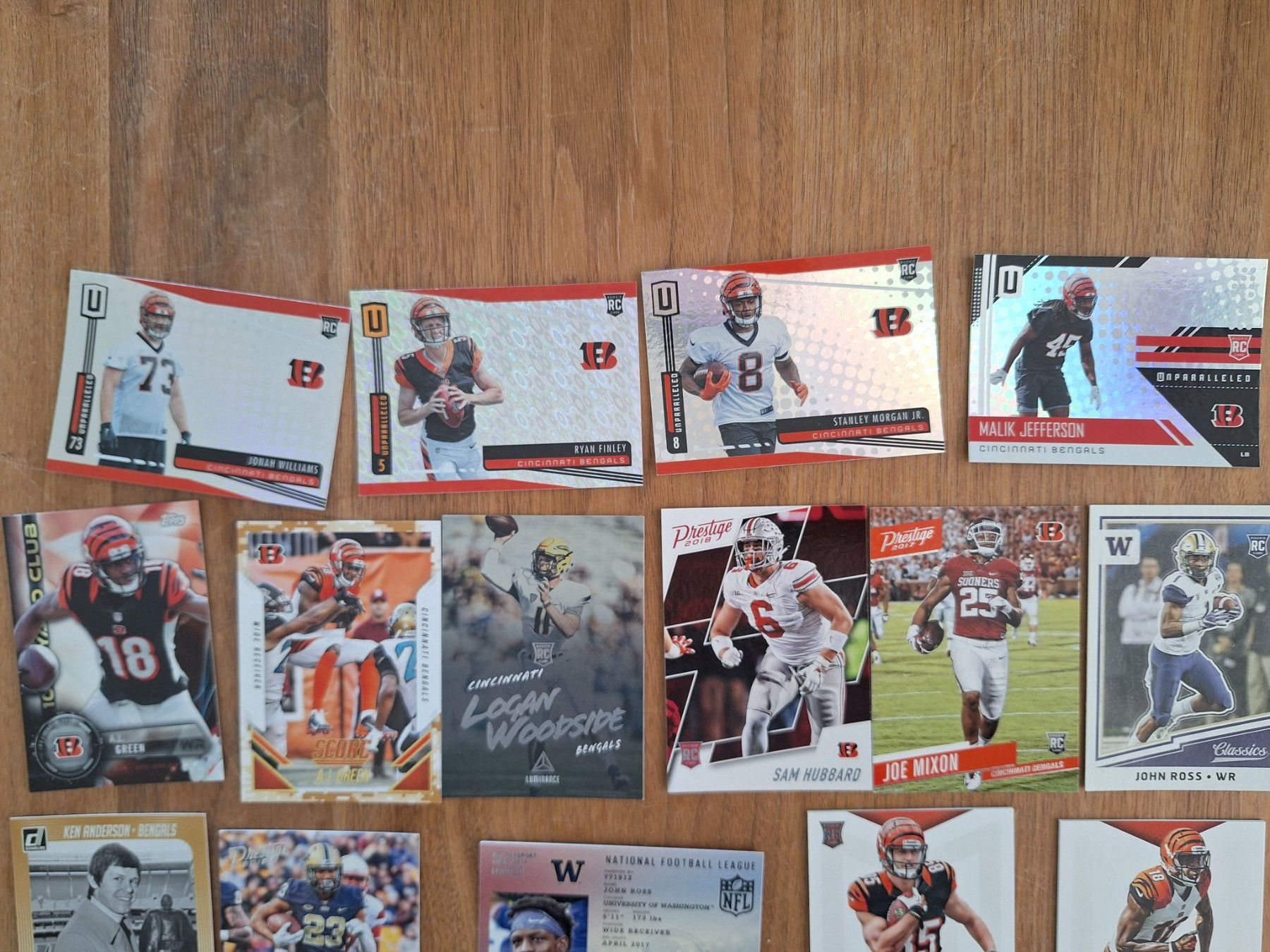 Panini Carte collezionabili: 15 NFL Trading Cards der Cincinnati Bengals – Usato da Zürich venduto da Candid85 1