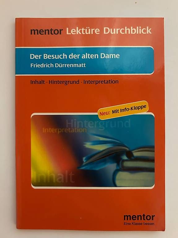 Libri: Der Besuch der alten Dame Lese/ Interpretationshilfe – Usato da Zürich venduto da Nia_S