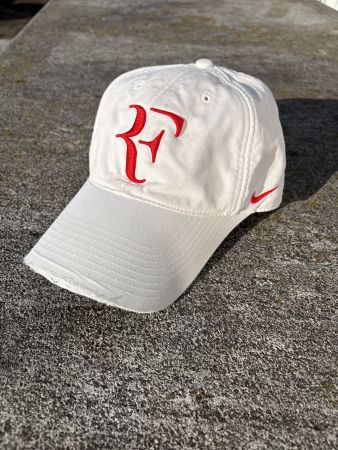 Roger Federer Cap original Nike weiss & div RF Logo
