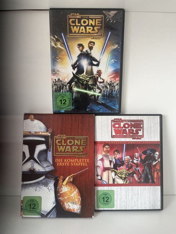 Star Wars: The Clone Wars - Staffel 1+2 und rin Film | Kaufen auf Ricardo
