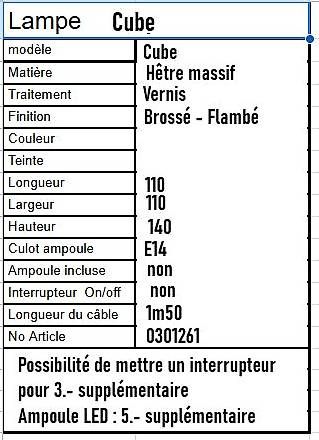 Lampes: Lampe de chevet – Neuf (Voir description) à Fully par puma444 4