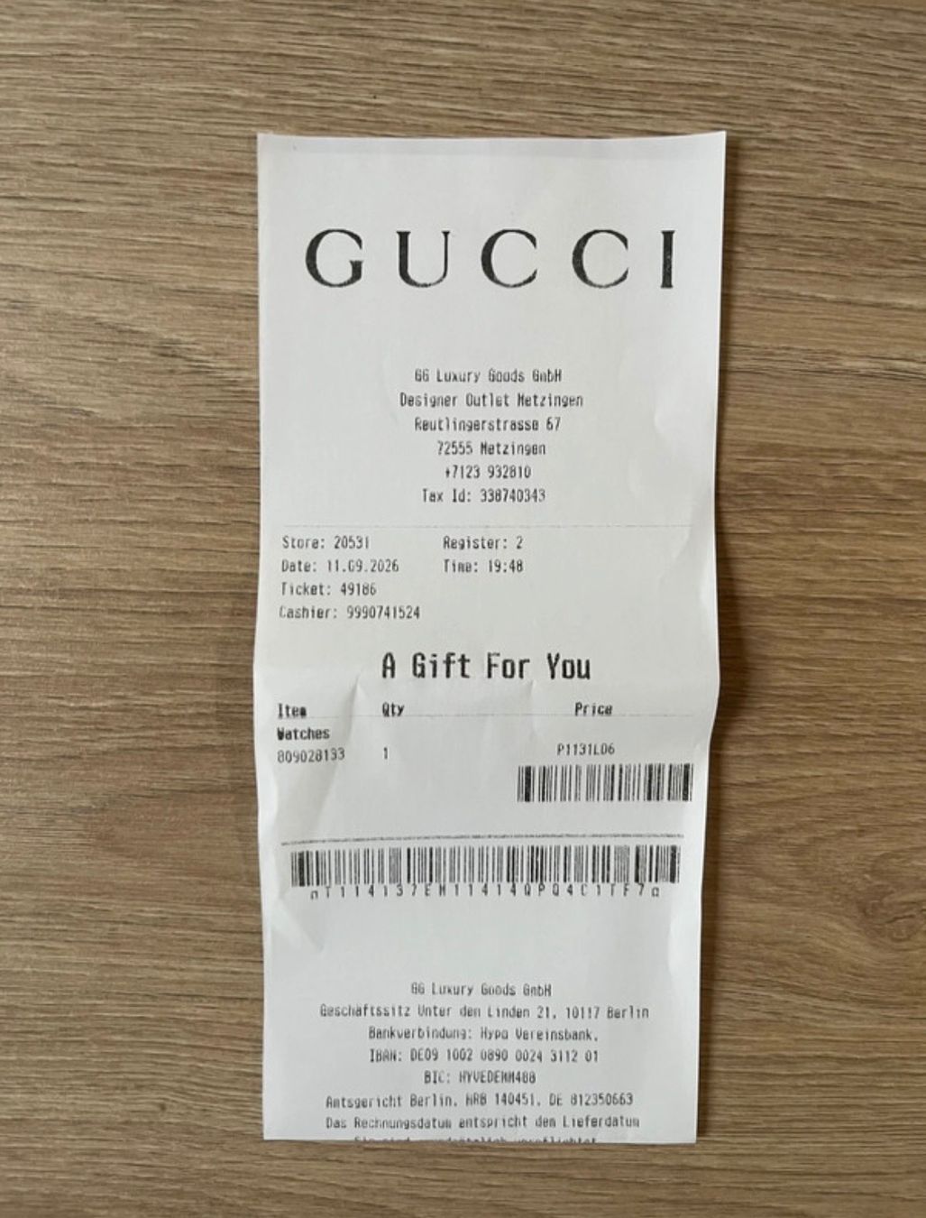 Gucci Orologi: Gucci Grip Watch – Nuovo e nell'imballaggio originale da Plan-Les-Ouates venduto da Loved_Panda_Clothing 8