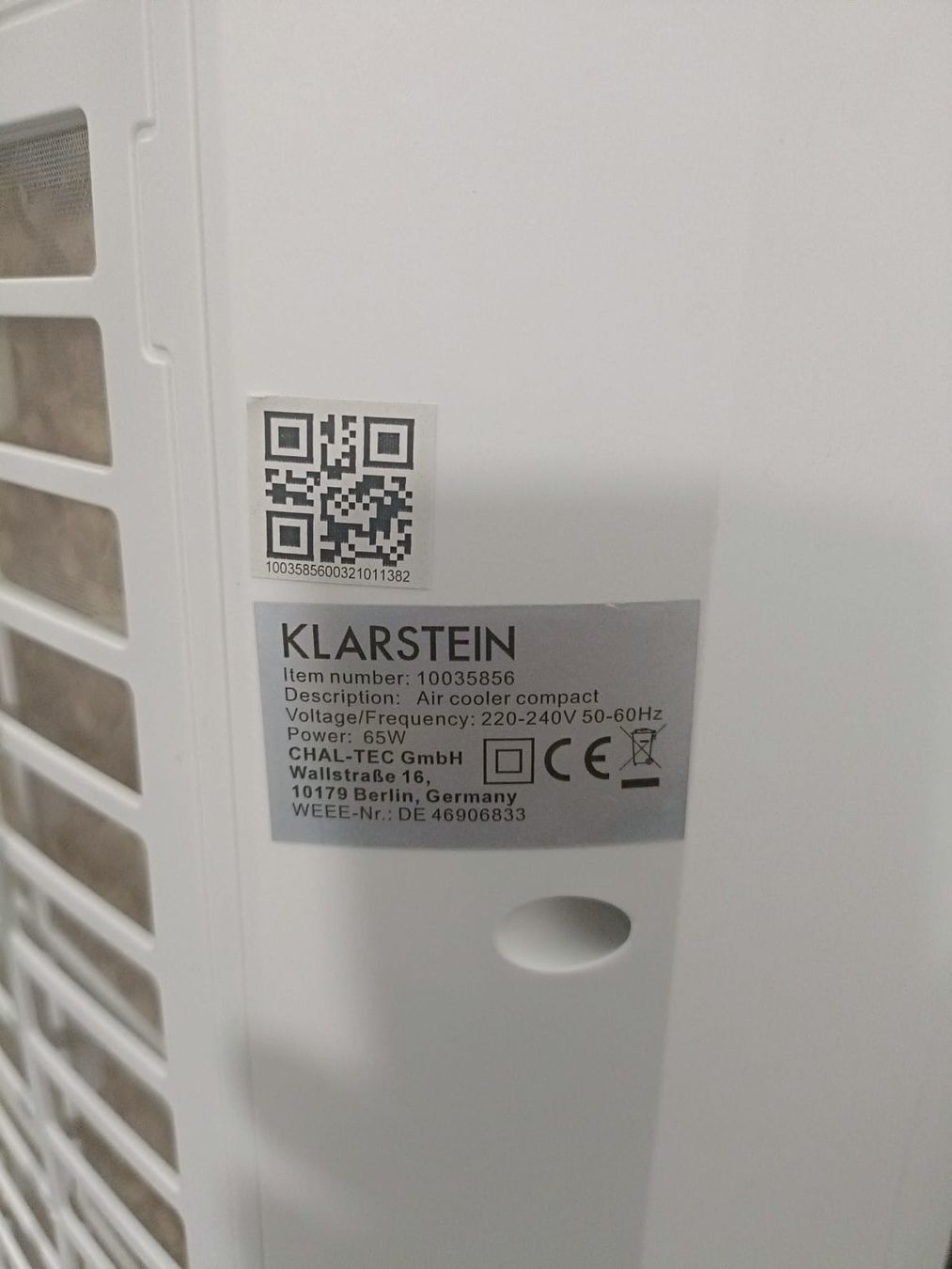 Ventilatori: Luftkühler, Klarstein, Ventilator mit Wasserfunktion – Usato da Hagenbuch ZH venduto da LisaChristine 3