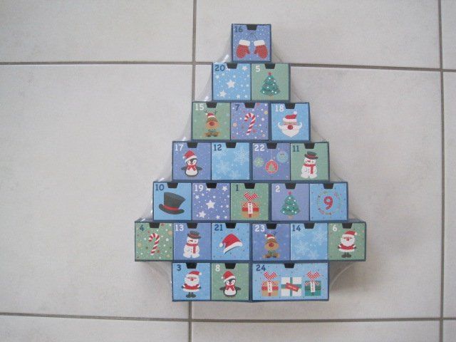 Adventskalender in Tannen-Form zum füllen | Kaufen auf Ricardo