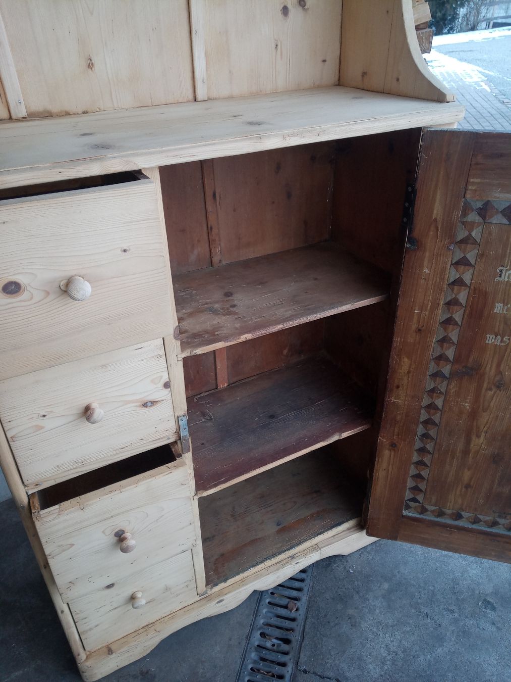 Credenze: Schubladenmöbel , Schafreit , antik – Usato da Obersteckholz venduto da Holzofenbeck 4