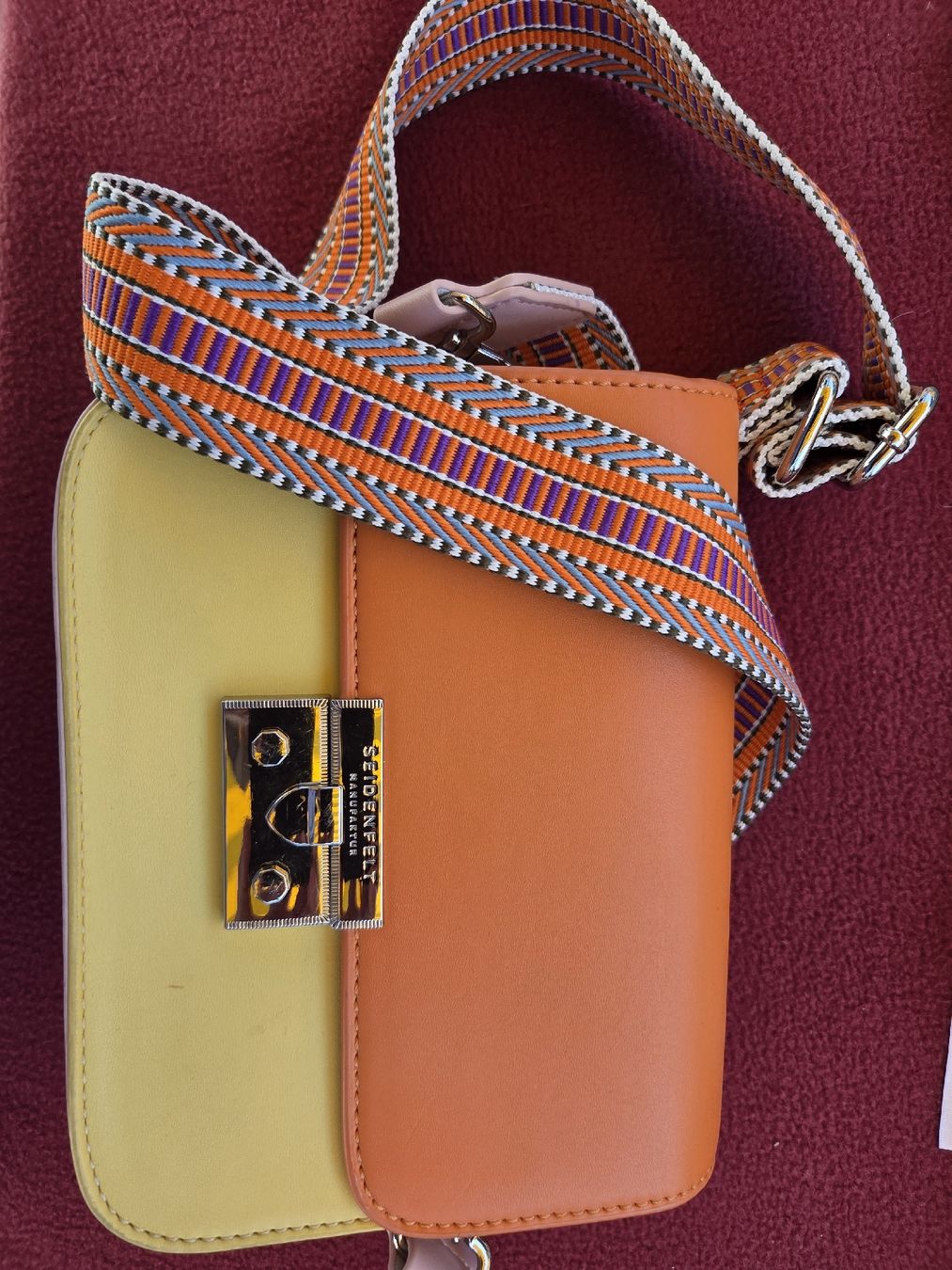 Borse da donna: Seidenfelt Tasche mit 2 Riemen – Nuovo (secondo la descrizione) da Zug venduto da Bibibo 1