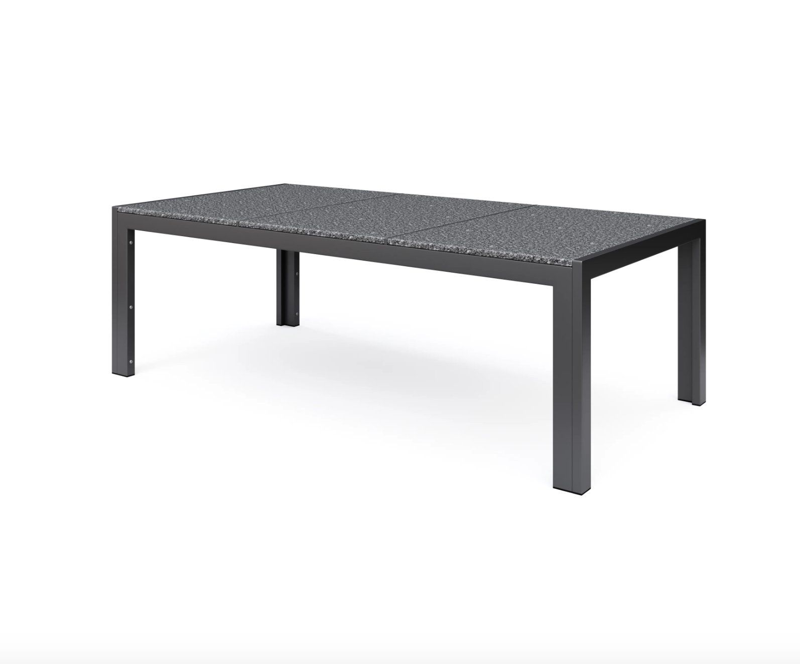 Tavoli: Granittisch 190 x 95 x 75 schwarz - Gratis Versand – Nuovo e nell'imballaggio originale da Kleinwangen venduto da meinwarenkorb.ch