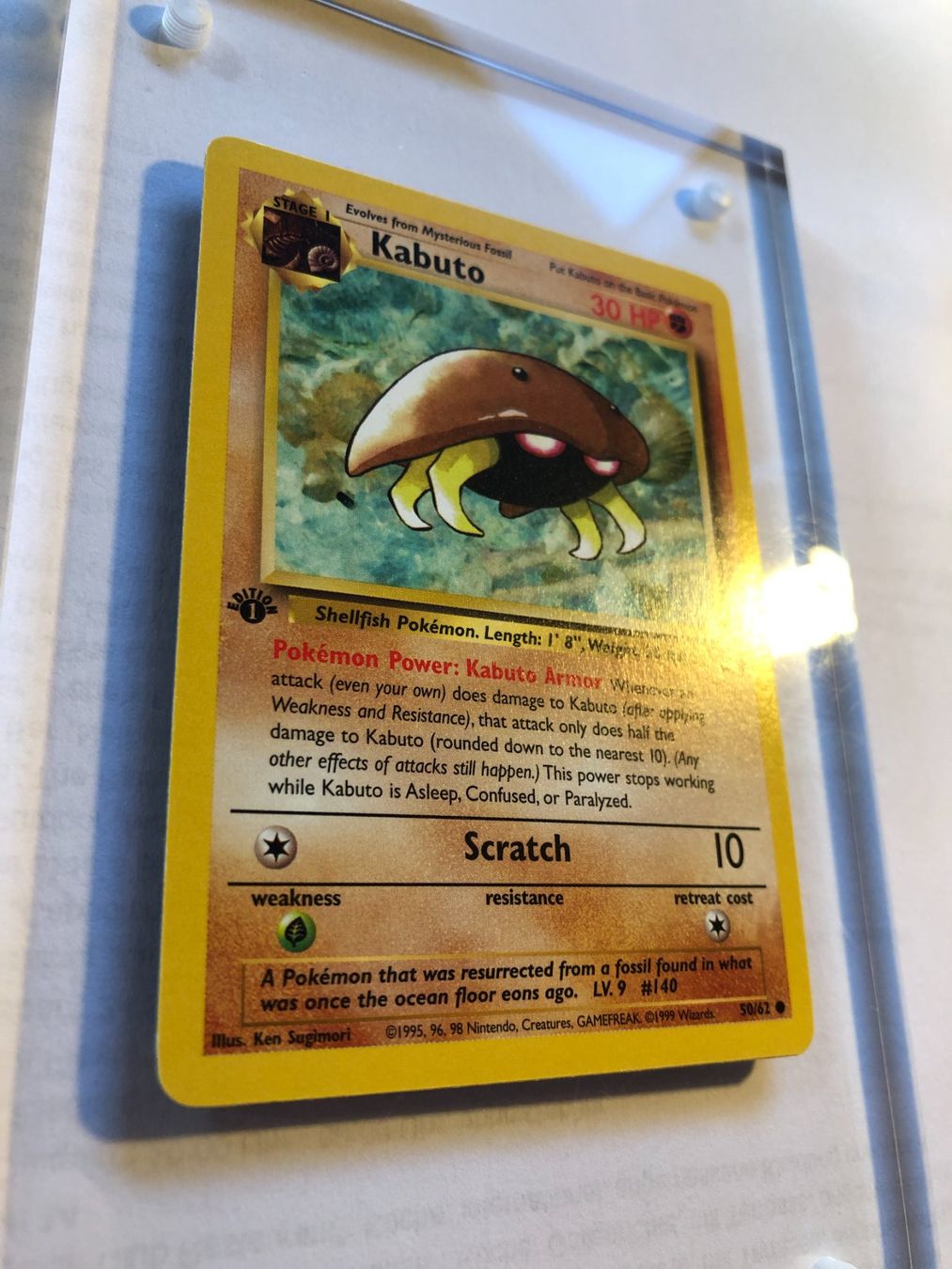 Sammelbilder & Trading cards: Kabuto 1st Fossil - MINT - ab 1.- – Gebraucht aus Giubiasco von dan_pr8b 1