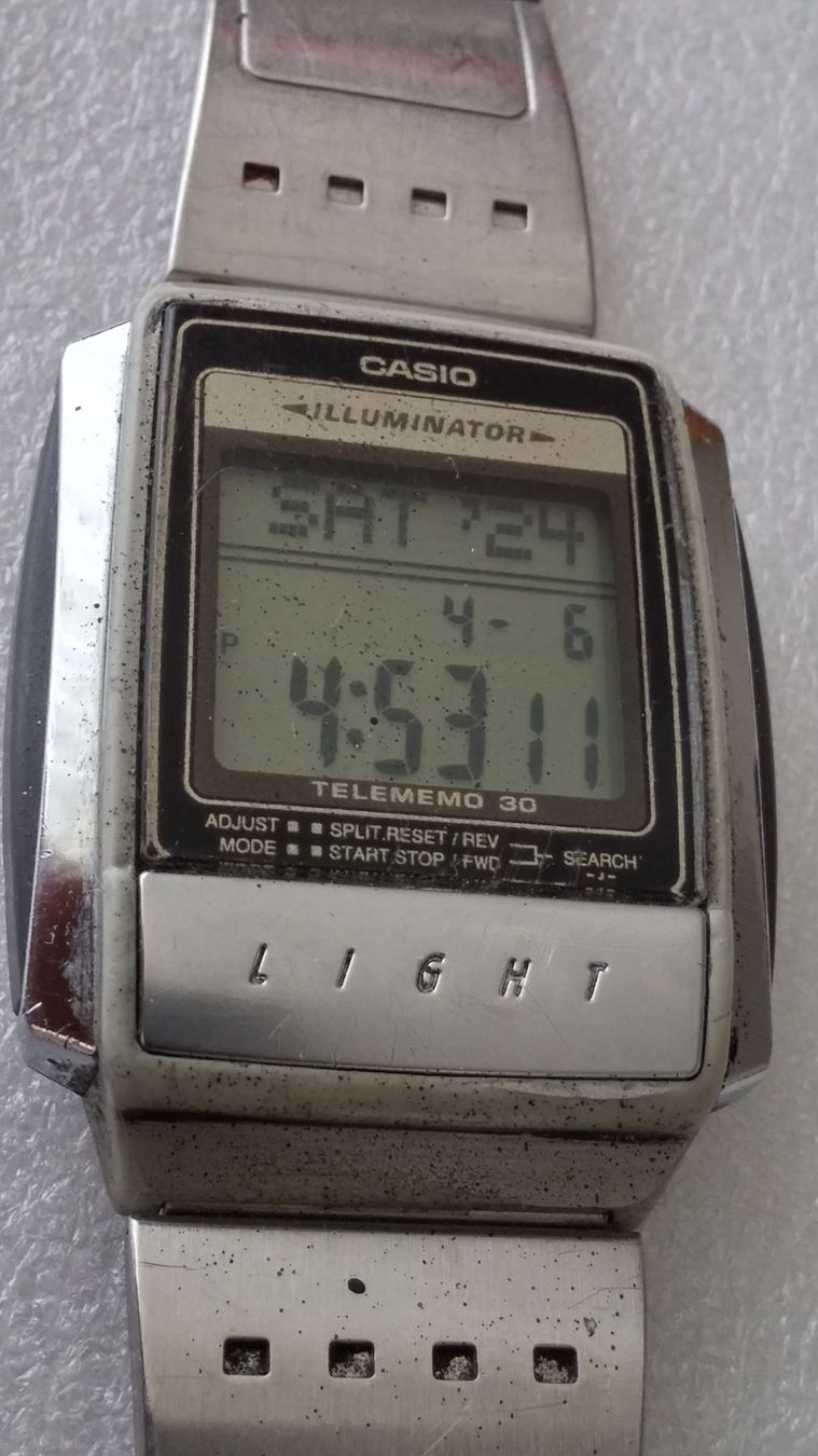 Casio Uhren: Vintage Casio A210 1637 Telememo 30 – Gebraucht aus Zürich von sendbad