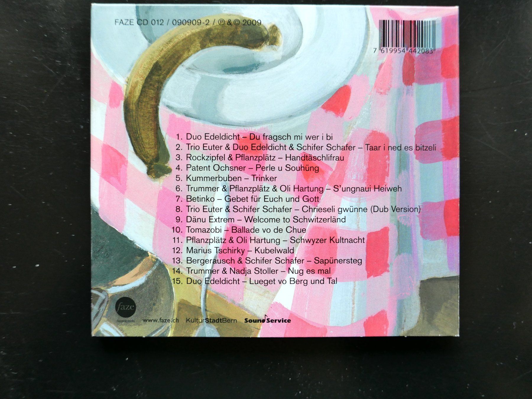 CD: CD Schweizer Volks Pop Div. Int., 2009 – Usato da Bern venduto da Balzamico 1