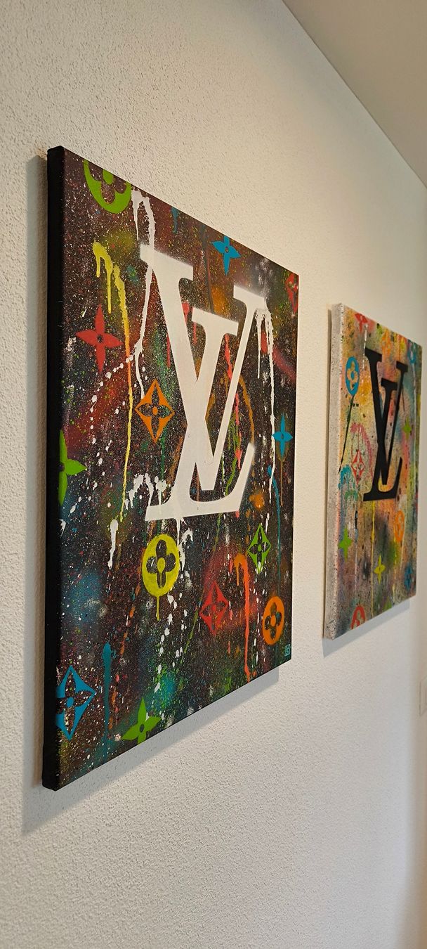 Foto & Immagini: 2x Louis Vuitton Bild Pop-Art "Day & Night" – Nuovo (secondo la descrizione) da Felben-Wellhausen venduto da michael_jackson01