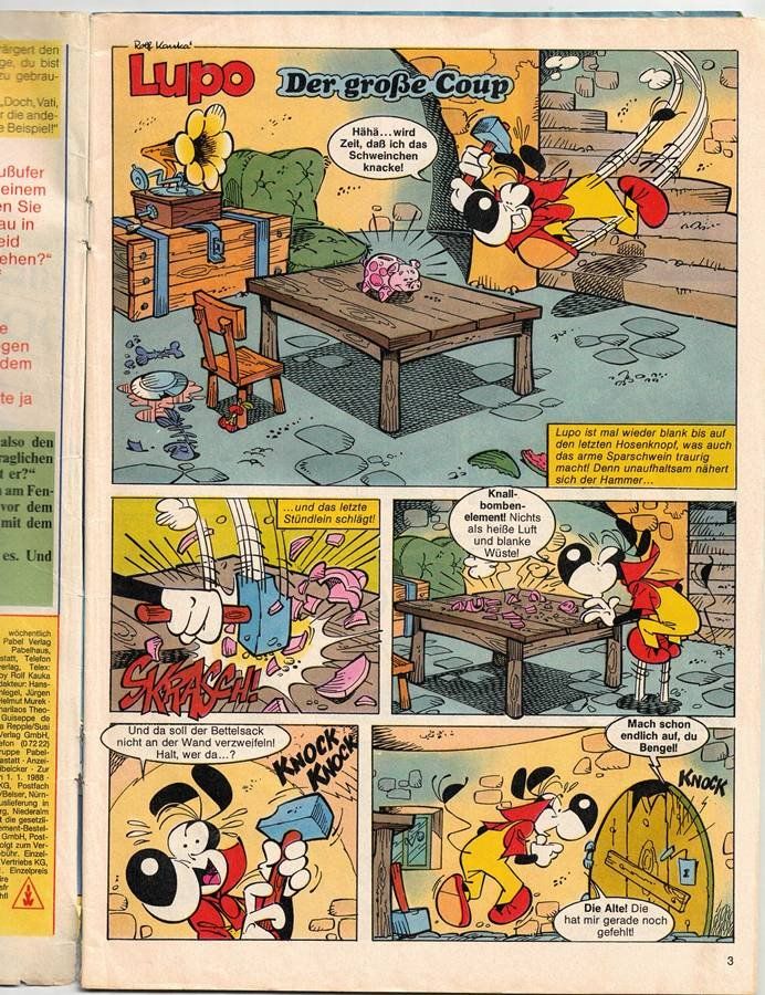 Comics: Fix und Foxi Heft 23/1988 - Comic - Der grosse Coup – Gebraucht aus Walenstadt von Numis68 2