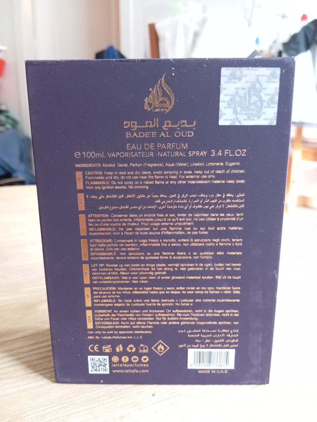 Lattafa Profumi & Eau de Toilette: Lataffa - Badee al Oud  - Amethyst 100ml – Nuovo (secondo la descrizione) da Biel/Bienne venduto da Wolfsrudel999 3