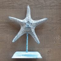 🐸 SEESTERN SKULPTUR 30 cm MARITIM NAUTIK STRANDHAUS DEKO