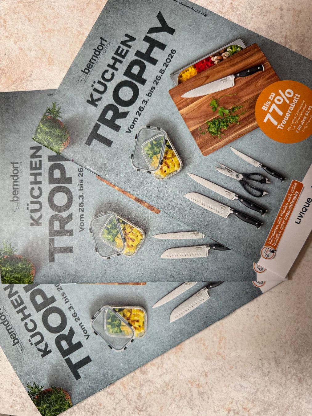 Coop Raccolte di bollini & punti: Coop Küchen Trophy – Nuovo (secondo la descrizione) da Mels venduto da RicciW86