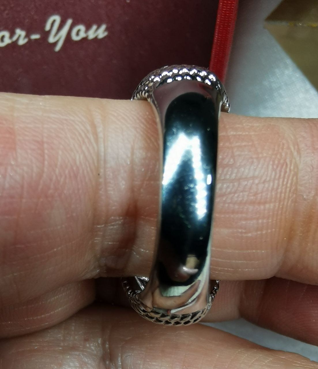 Anelli: Bague argent avec zircons cubiques – Nuovo e nell'imballaggio originale da Reconvilier venduto da Tsma67 8