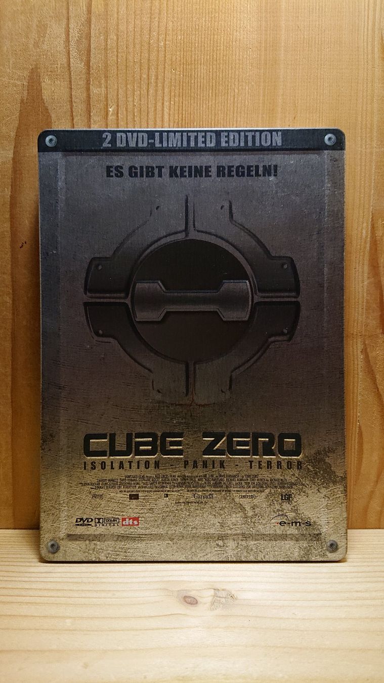 Tutti i DVDs: CUBE ZERO DVD Steelbook 2 Disc Limited Edition – Usato da Wilderswil venduto da Exebub
