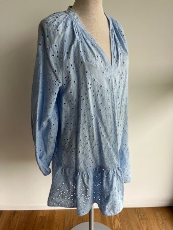 H&M Kleid, Tunika hellblau XS (ca. 38) NEU