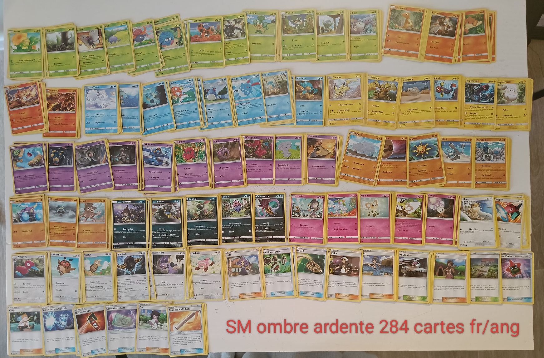 Pokémon Carte collezionabili: Lot de carte soleil et lune – Nuovo (secondo la descrizione) da Plan-les-Ouates venduto da Mathias_c 2