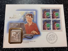Berufsausbildung Numisbrief - Silber 999.9/1000 - 10 Gramm