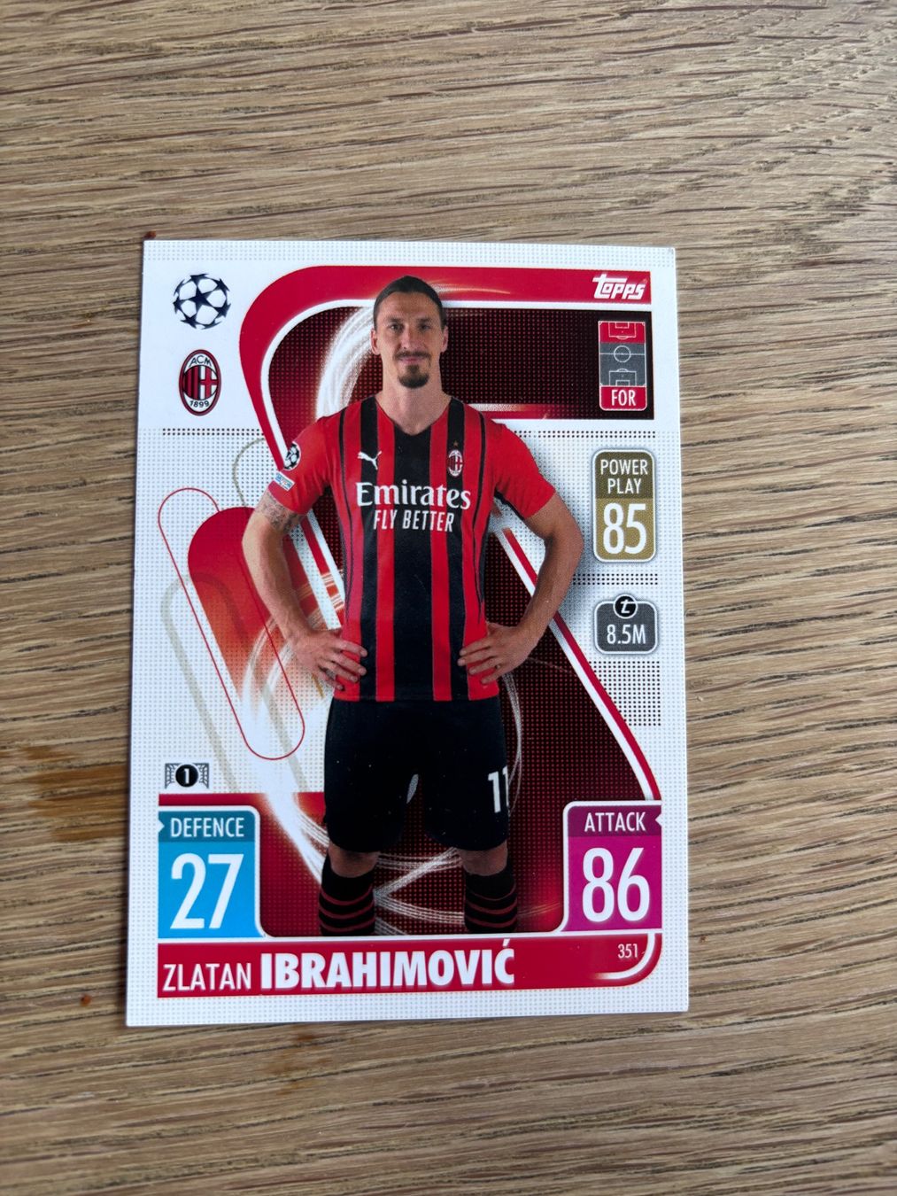 Topps Carte collezionabili: Topps Match Attax Zlatan Ibrahimovic AC Milan 2021/22 – Nuovo (secondo la descrizione) da Winterthur venduto da Daira01