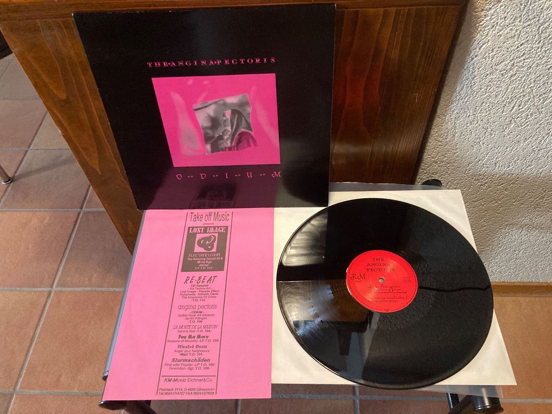Dischi in vinile: The Angina Pectoris - Odium – Usato da Fribourg venduto da Karushi