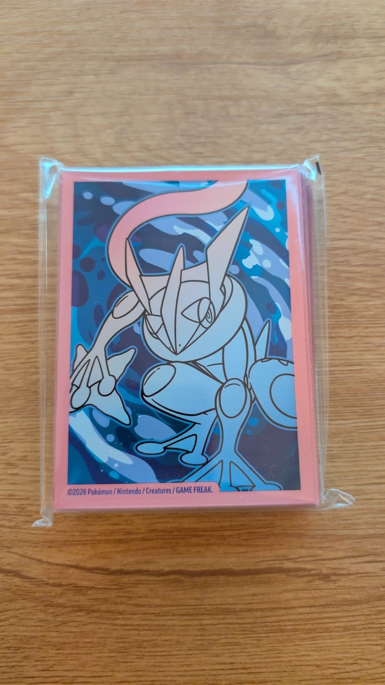 Pokémon Carte collezionabili: Chaos Rising Sleeves, Greninja Artwork – Usato da Ascona venduto da MitzMuseum