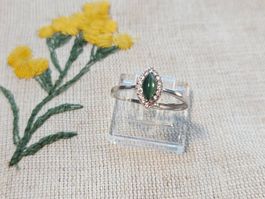 NEW - S925 Jade Ring (Adjustable)