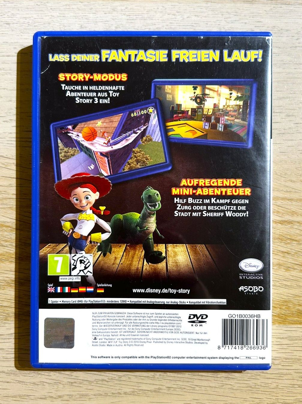 Disney Giochi: Disney Pixar Toy Story 3 PS2 – Usato da St. Gallen venduto da Alpine.Arcade 1