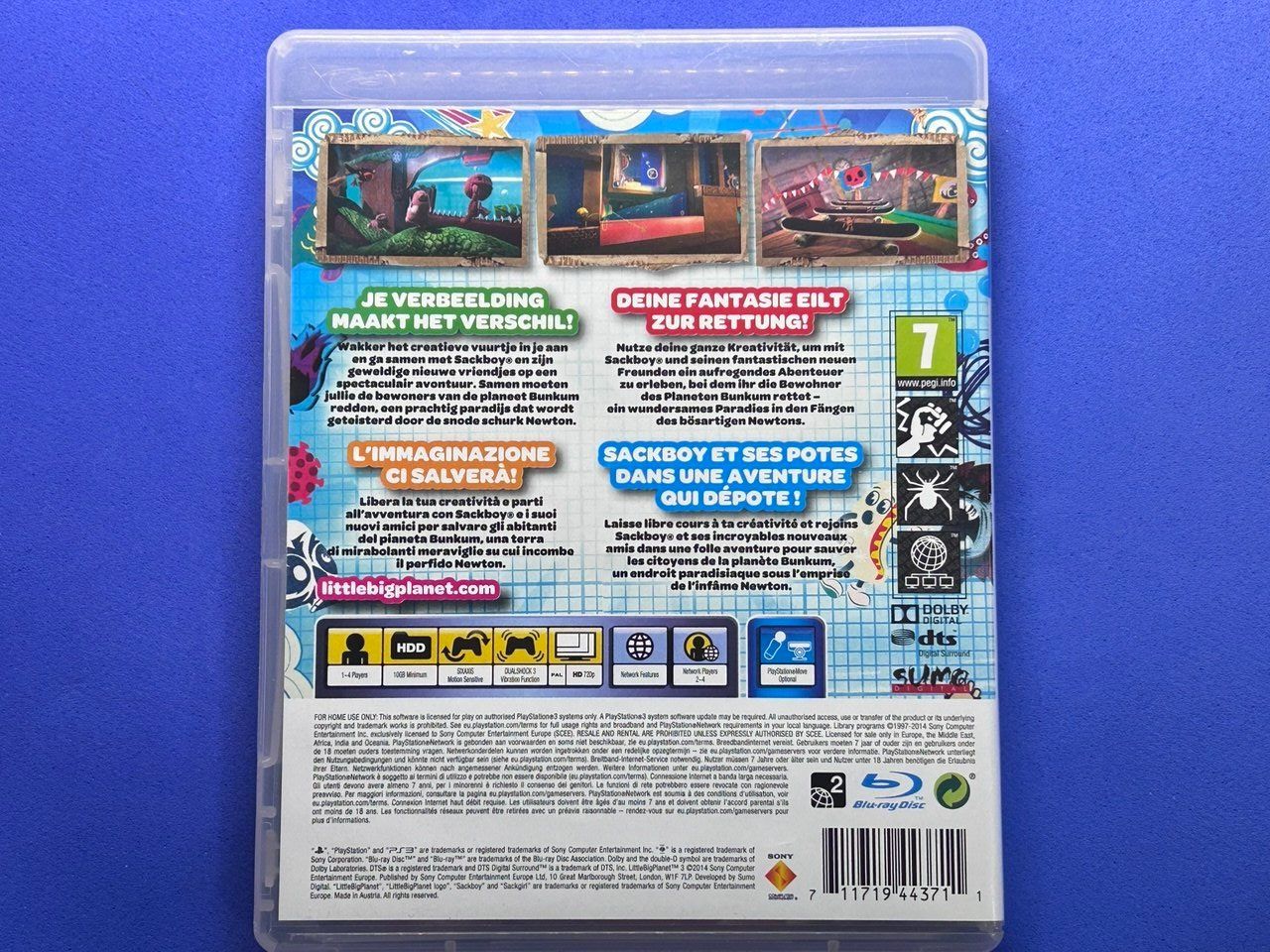 Sony Giochi: LittleBigPlanet 3 per PlayStation 3 – Usato da Giubiasco venduto da LorisVale 1