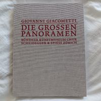 Giovanni Giacometti Die grossen Panoramen Buch