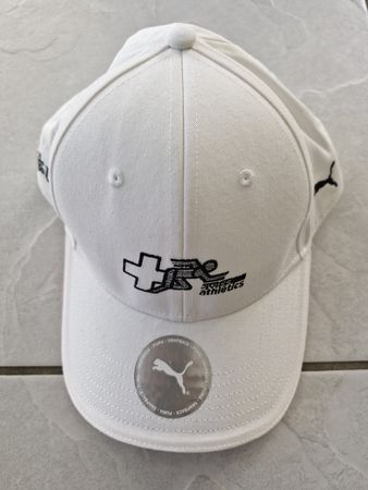Puma Cap Weiss UBS, Schweizer Meisterschaften, Neu!